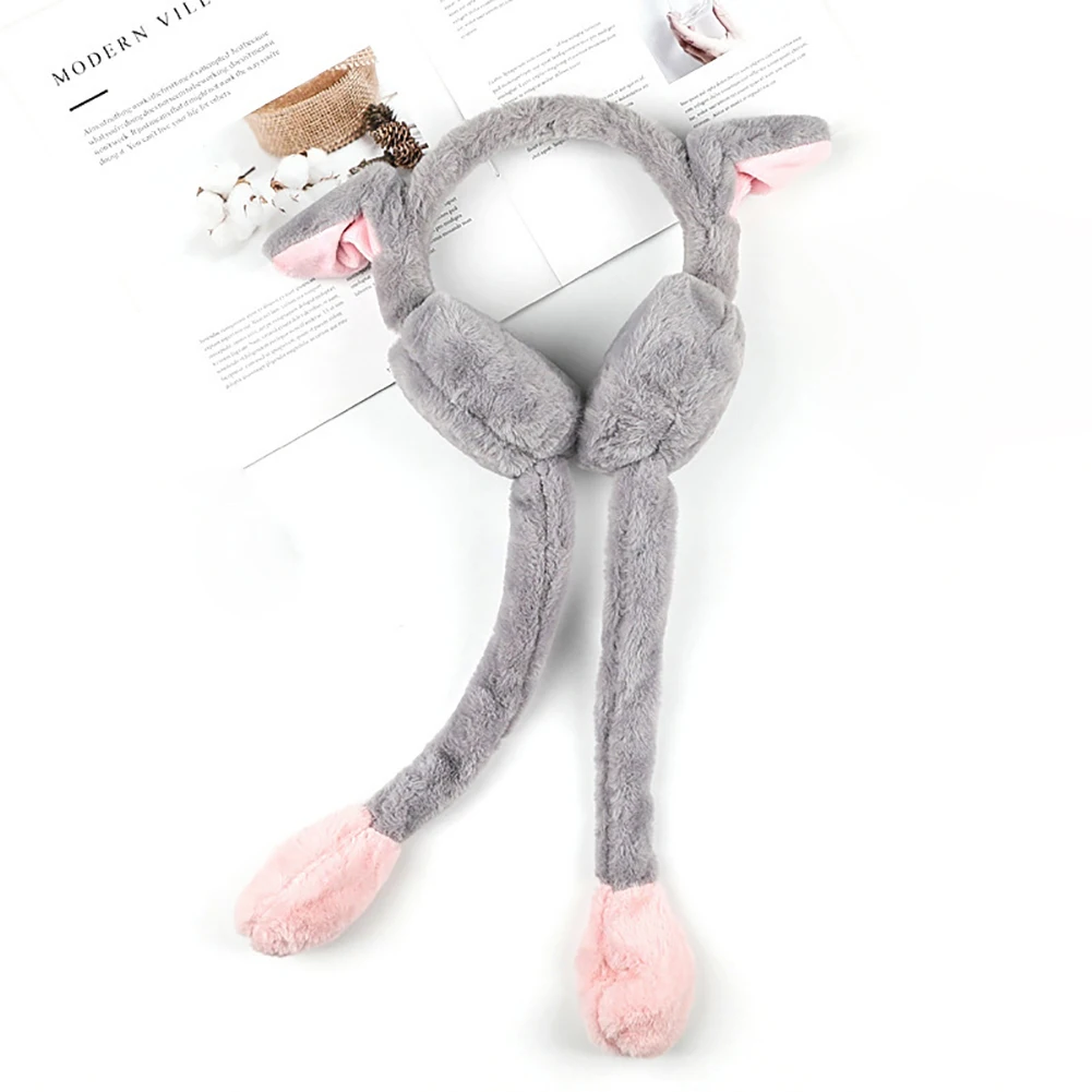 

Comfortable Imitation Rabbit Ear Protector Keep Warm Workout Portable Travel Breatheable Winter Accessories Gifts Indoor Earmuff