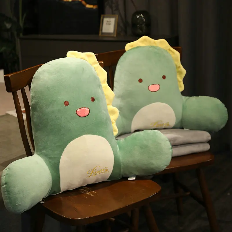 

Kawaii Dinosaur Plush Toys Sleepping Koala Blanket Pillow Stuffed Animal Sofa Chair Seat Waist Cushion Girlfriend Birthday Gifts