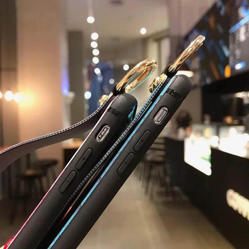 Роскошный чехол для Mi 9 Lite с геометрическим узором держатель браслета Xiaomi Redmi Note 8