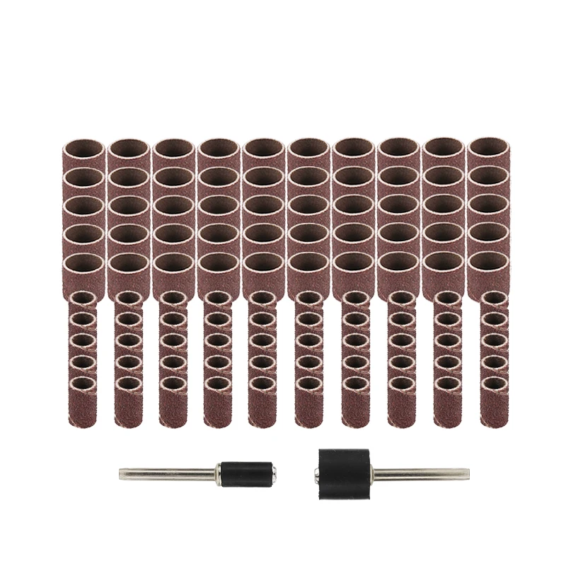 

Набор шлифовальных барабанов CMCP, 80 Грит, 100/6,35 мм, 12,7 шт.