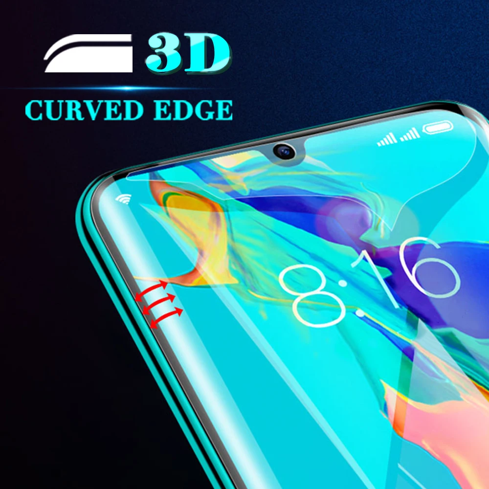 P30 pro стекло для huawei p30pro закаленное huwai p 30 play 30pro полное покрытие huwei huawei p30pro Броня 3D выздоровленный экранный протектор