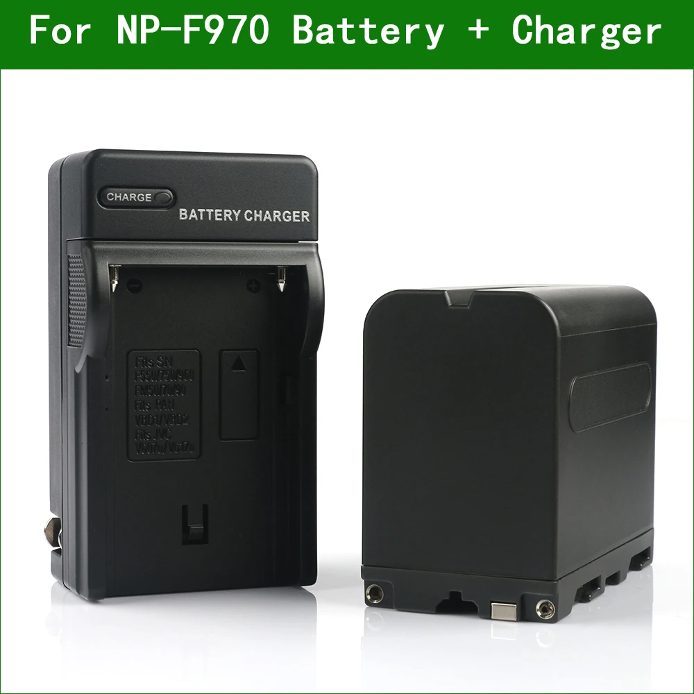 

Lanfulang NP-F970 NP F970 Camera Digital Battery & Charger for Sony NP F330 F550 F570 F730 F750 F770 F930 F950 F960 F980 F990