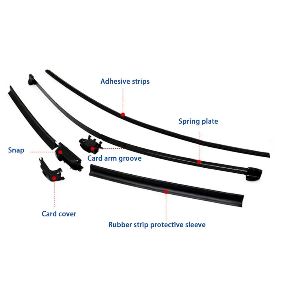 Универсальный автомобильный стеклоочиститель U-образный крюк лобовое стекло