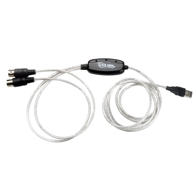 

USB к Midi-кабелю, кабель для редактирования музыки, компьютерный Соединительный кабель для электронного барабана/пианино/электронного органа