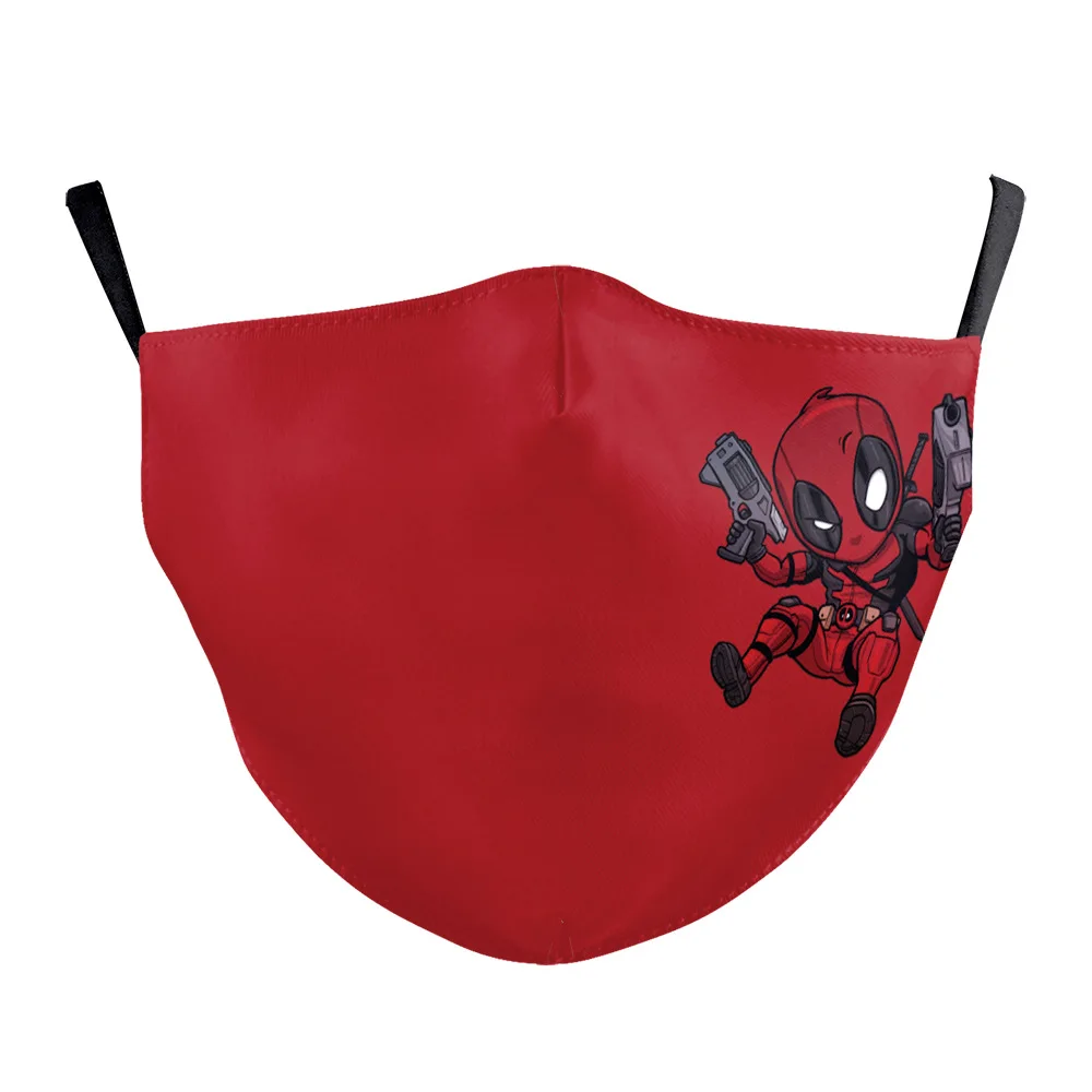 Маска для лица супергероя Уэйда Уинстона Уилсона косплея взрослых и детей защита