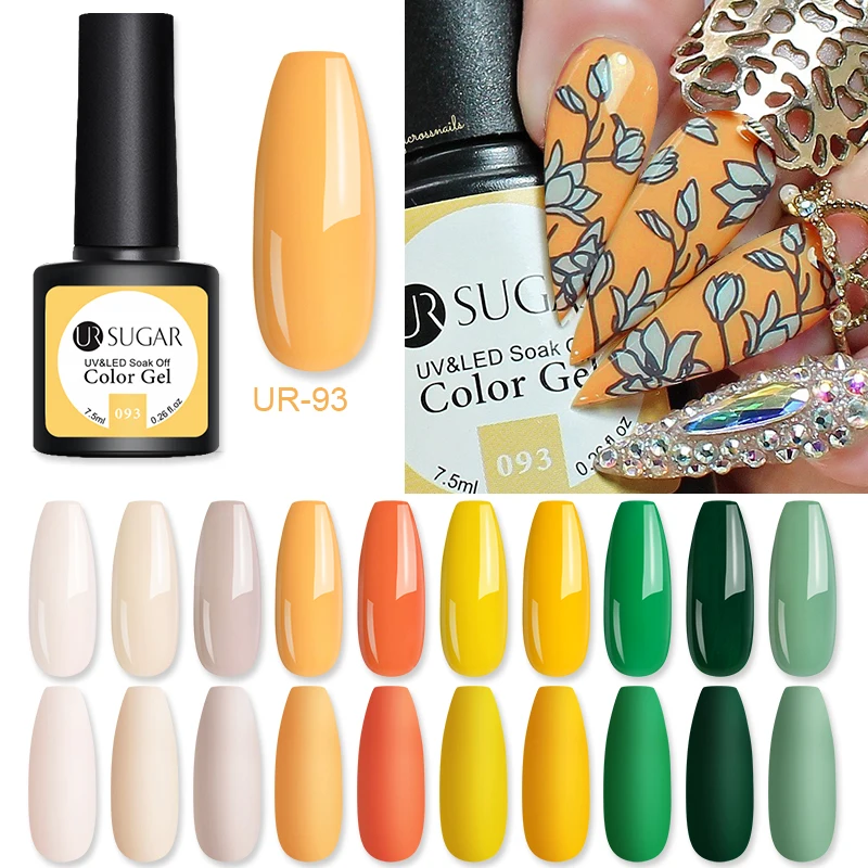 Гель лак для ногтей UR SUGAR 62 цвета белый УФ гель матовая основа верхний впитывающий
