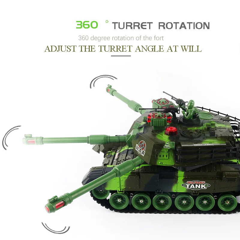 44 см большой пульт дистанционного управления боевой Launchable внедорожный