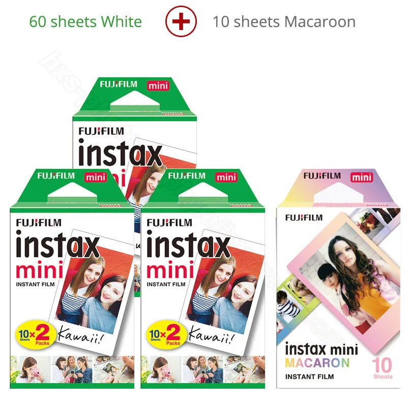 Фотобумага Fuji Fujifilm Instax Mini 9 для Instax Mini 9 7s 8 90 70 25 Instant Polariod camera Share Liplay SP2 1 Printer