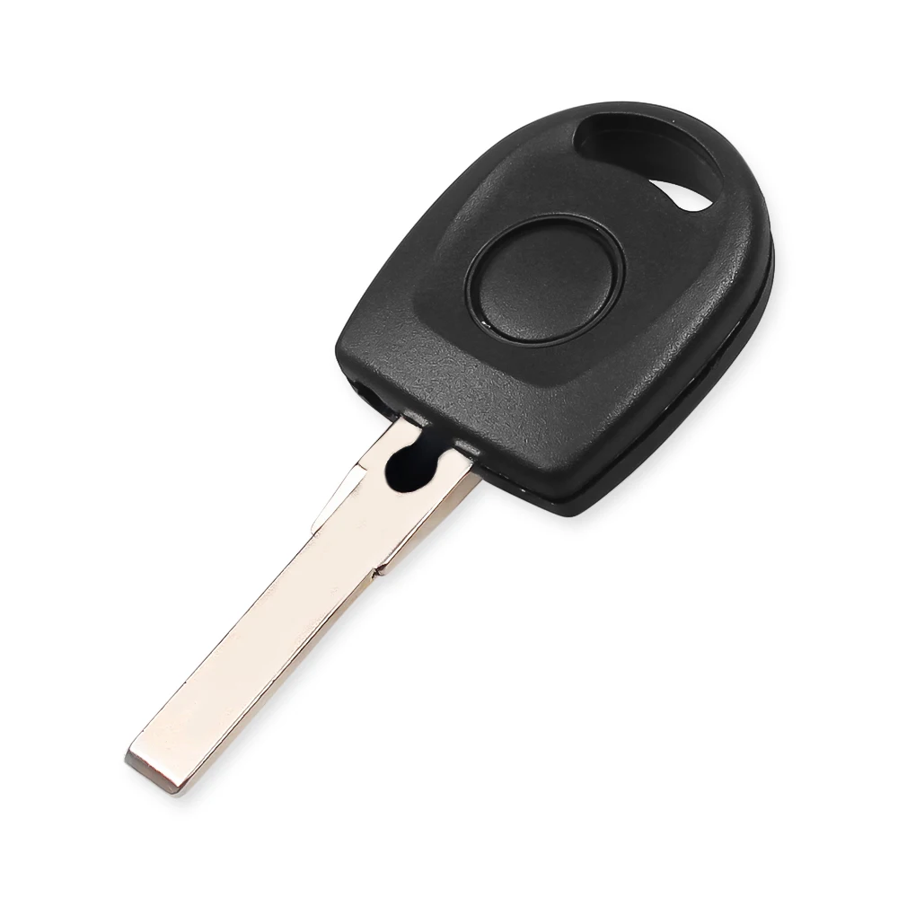 KEYYOU 10 шт. чехол для ключа транспондера без чипа VW Polo Golf Passat SEAT Ibiza Leon SKODA светильник