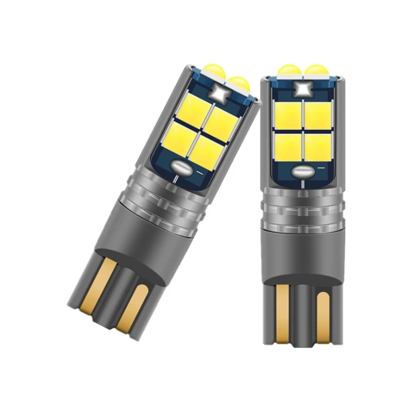 

2 шт., Автомобильные светодиодные лампы Canbus W5W 3030 10SMD 10 Вт 12-24 В 194 168