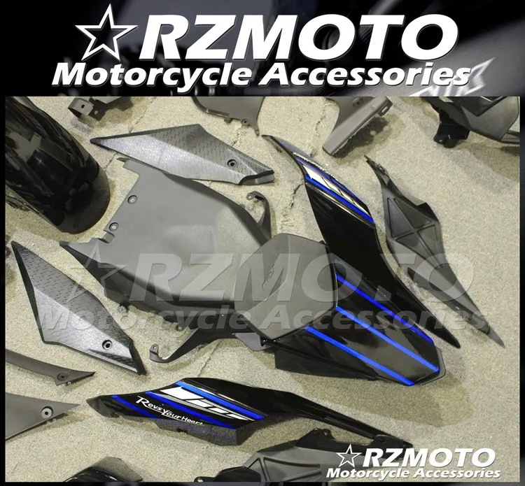 

Custom Motorcycle New ABS whole Fairings kit Fit for YAMAHA YZF-R1 R1 2015 2016 2017 2018 2019 15 16 17 18 19 blue + tank cover