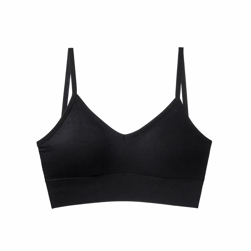 

New Thin Shoulder Strap Shockproof Running Sports Underwear Female Fitness Beauty Style Sexy Bra Women Bralette Bras