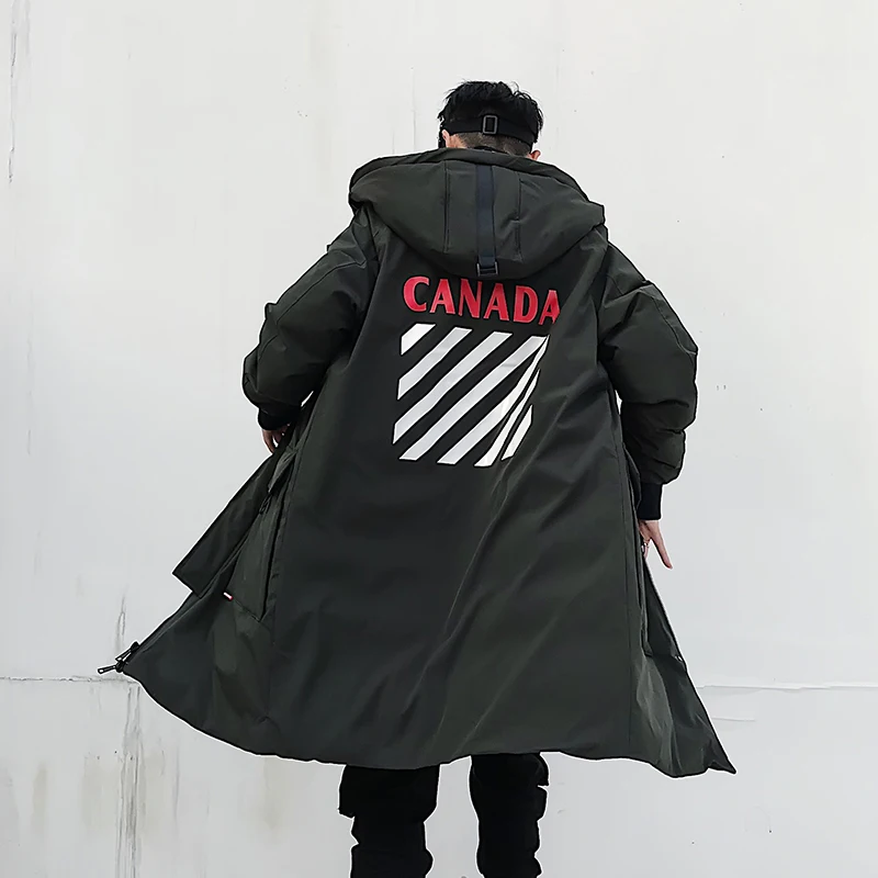 2019 зима новый стиль Холодостойкие толстые теплые мужские модные повседневные