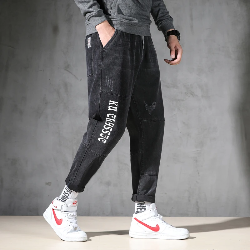 10XL 9XL overSize Man Jeans Homme Man Pants Mannen Jeans Men Black Jeans Denim Jeans Baggy Pants Men Jeans for Men New Comfort