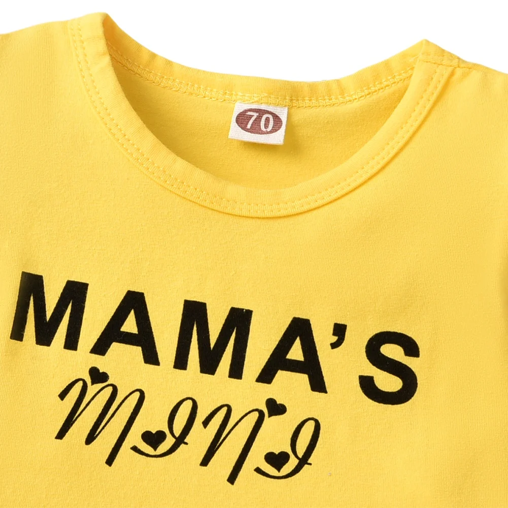 

2Pcs Baby Girls Clothing Casual Flying Sleeve Cotton Letter Printing T-Shirt+Floral Print Shorts Set Baby Clothing Outfit 0-2T