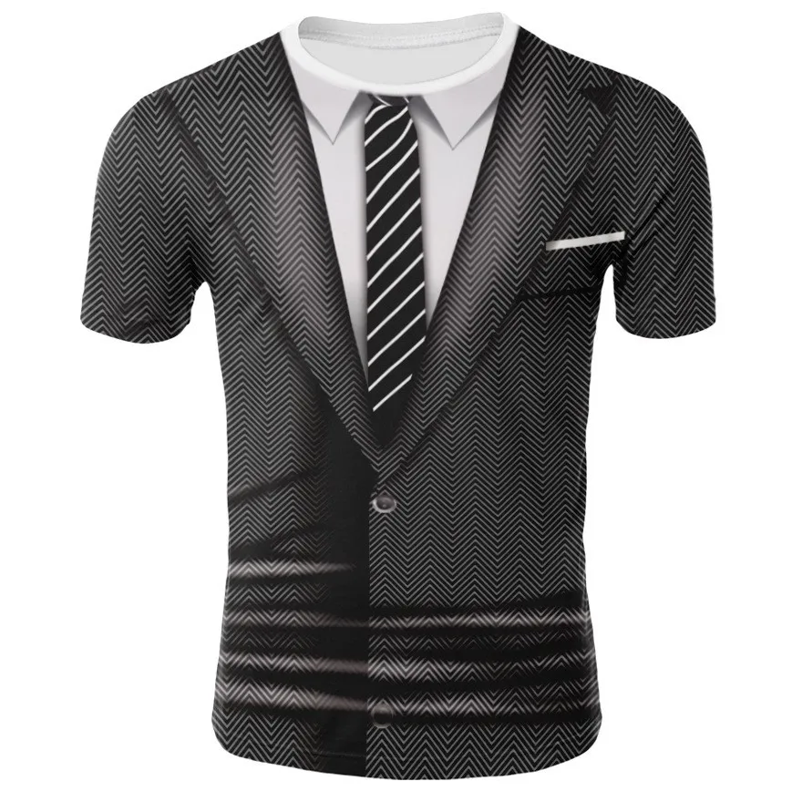 

3D Popular Fashion European-style dress Western-style clothes T-shirts 2021