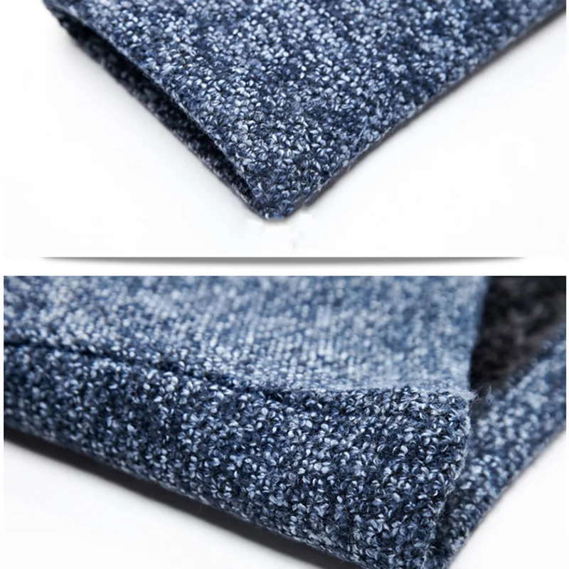 WENYUJH мужской свитер толстый теплый длинный кардиган с капюшоном пальто хлопковой