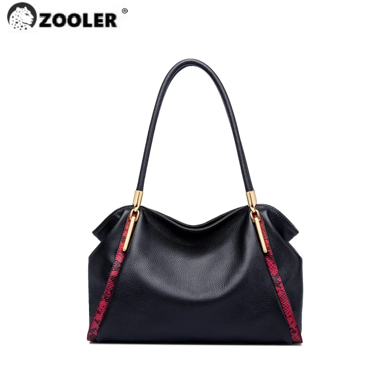

ZOOLER эксклюзивная сумка на плечо из коровьей кожи, роскошная дизайнерская сумка, 100% кожа, ручная работа, красный пояс, женские сумки # WG312