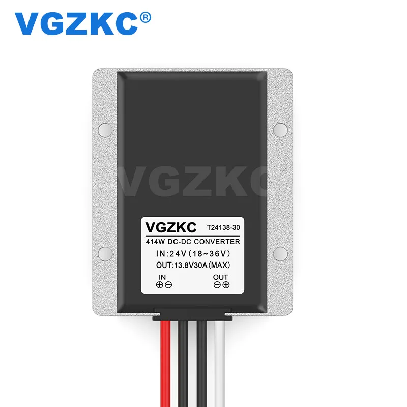 24V до 13 8 V 30A DC мощность понижающий модуль 400W автомобильный преобразователь