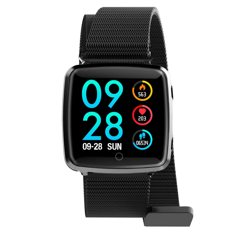 Спортивный смарт браслет фитнес трекер часы с монитором артериального давления