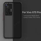 Чехол для Vivo X70 Pro, чехол для Vivo X70 Pro, задние крышки, полностью противоударный матовый ударопрочный Прозрачный чехол для Vivo X70 Pro, чехол