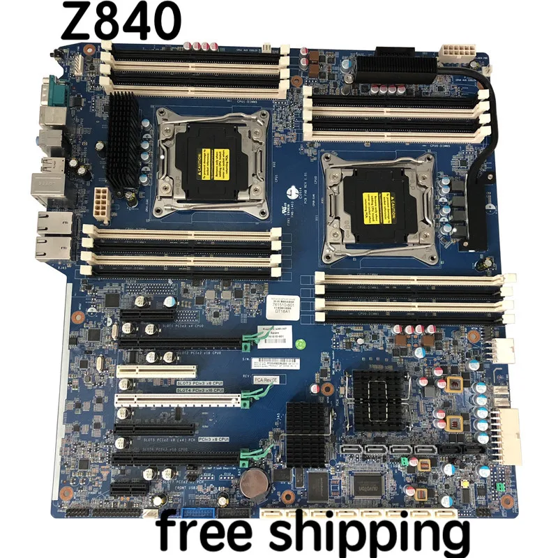 761510 001 для HP Z840 материнская плата настольного компьютера 710327 002 601 100%