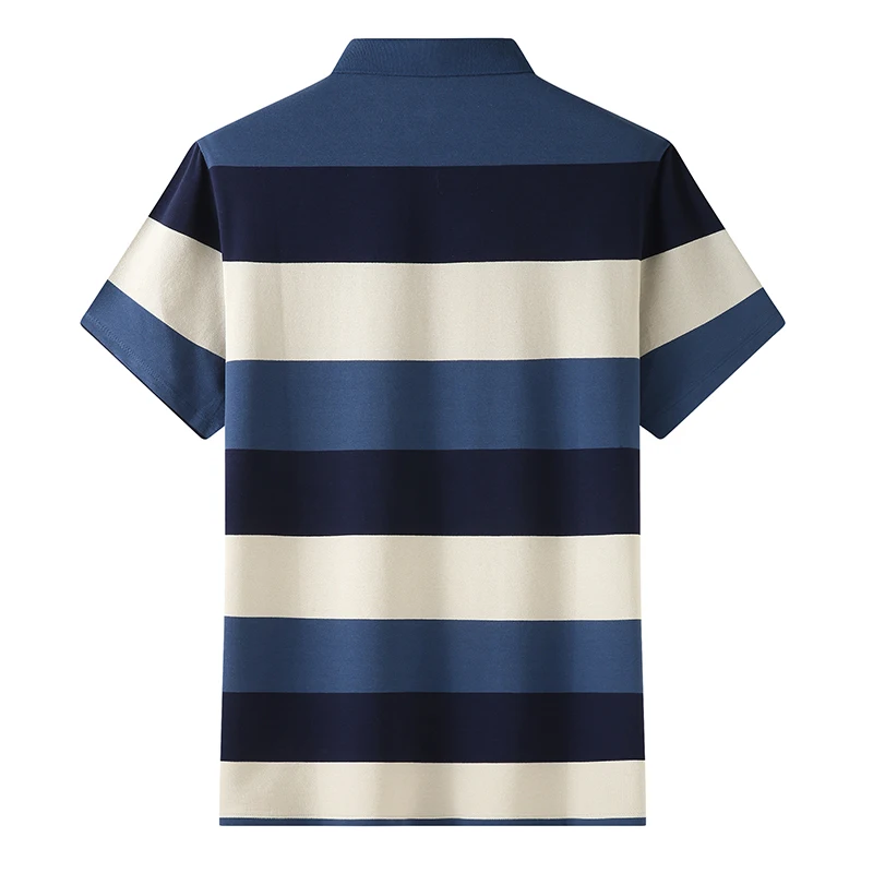 По сравнению с Размеры d Дышащие футболки Polo для мужчин новая летняя 95% хлопковая