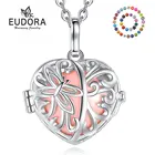 Юдора 18 мм бабочка сердце клетка гармония Шима мяч ожерелье с колокольчиками Ангел звонящий бола Ожерелье для ребенка беременность ювелирные изделия