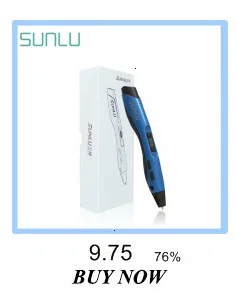 SUNLU 3D scible ручка для детей Рождественский подарок для детей и взрослых низкая температура PCL 3D ручки