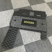 suitable for doosan excavator dx75 9cdx80 dx500 daewoo excavator floor mats excavator carpet for dx75dx500lc