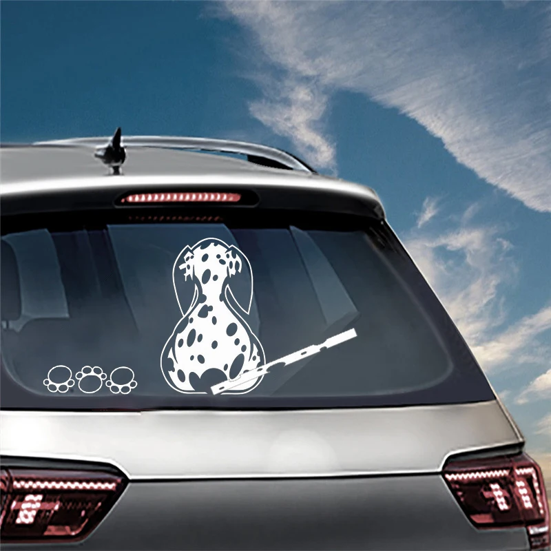 3D заднего наклейки на лобовое стекло для собак с капюшономибрюки автомобильные