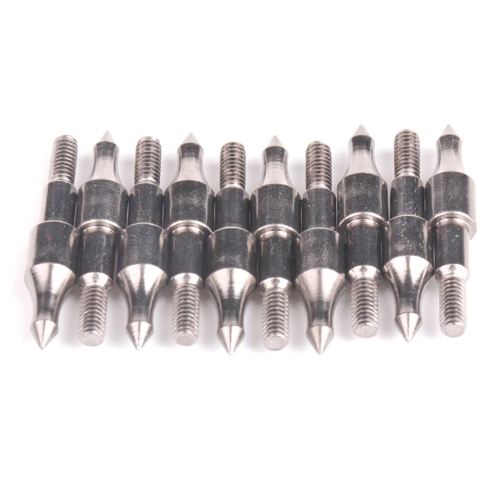 125 grain Hunting Arrowhead Arrow Accessories Screw Insert Steel Piont Bow For Archery Shooting | Спорт и развлечения