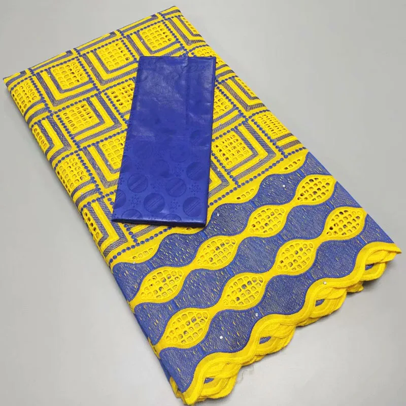 

2021 2,5 + 2,5 ярдов, новинка, женское платье Bazin из парчовой ткани с вышивкой и кружевом, Дубай, швейцарские платья для выпускного вечера, дамасская ткань для свадьбы, хлопок