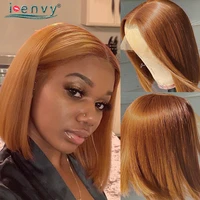 straight bob wig ginger lace front human hair wigs honey blonde lace front wig peruvian wigs for women colored burgundy wig remy