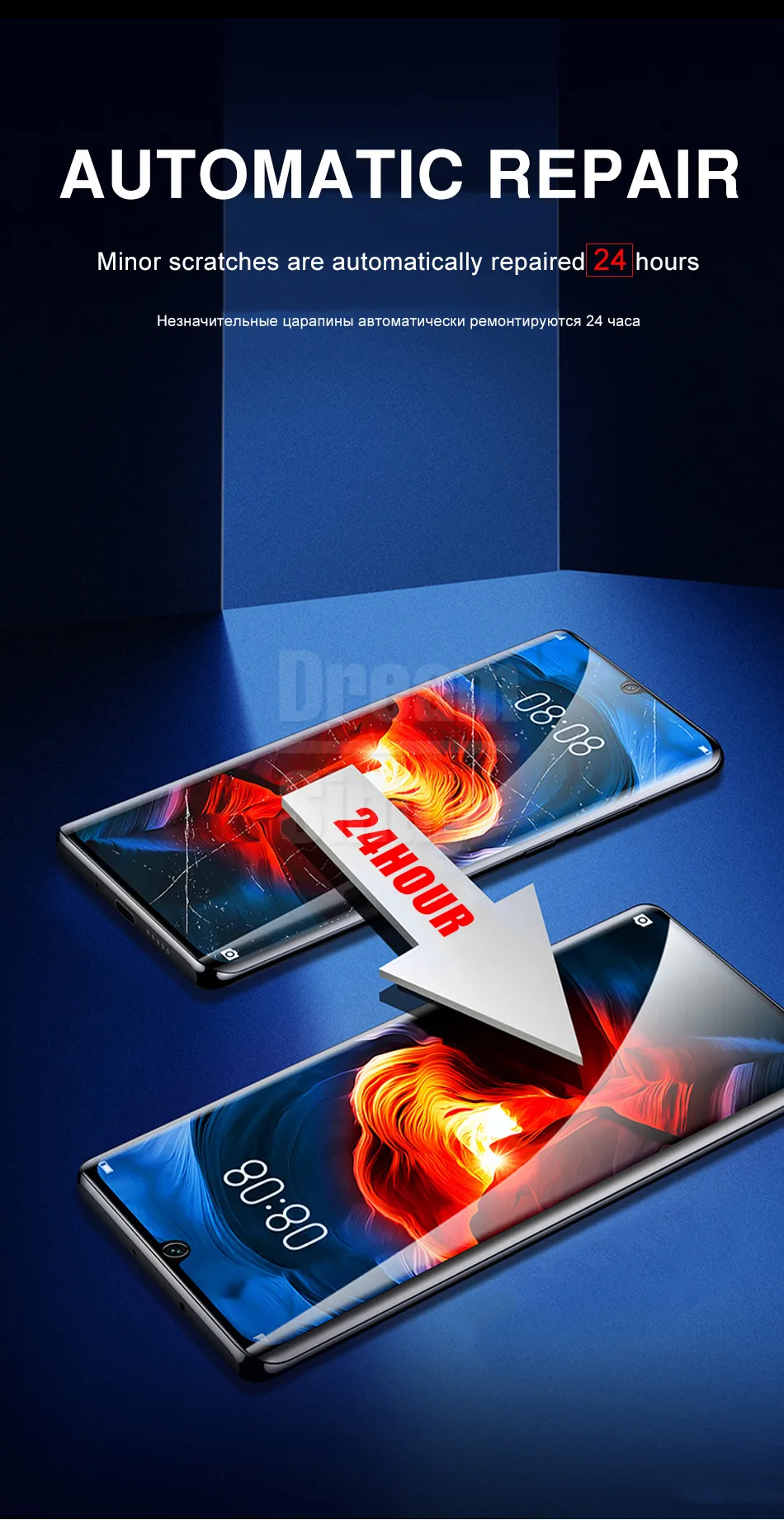 3-1 шт Защитная 100D Гидрогелевая пленка для huawei P10 Lite P20 P30 Pro Защита экрана для huawei mate 10 20 Pro Полное покрытие пленка