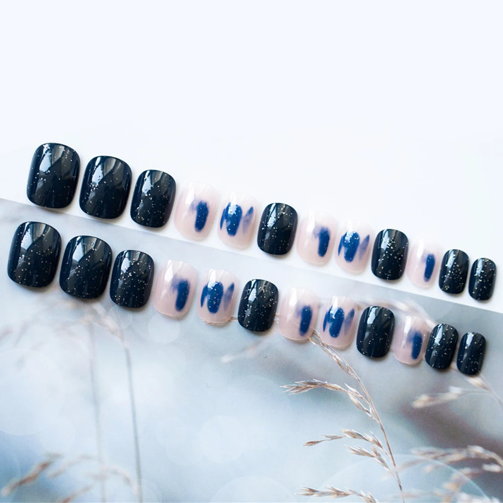 24 шт./компл. цветущее звездное небо акриловая нашивка накладные ногти Советы