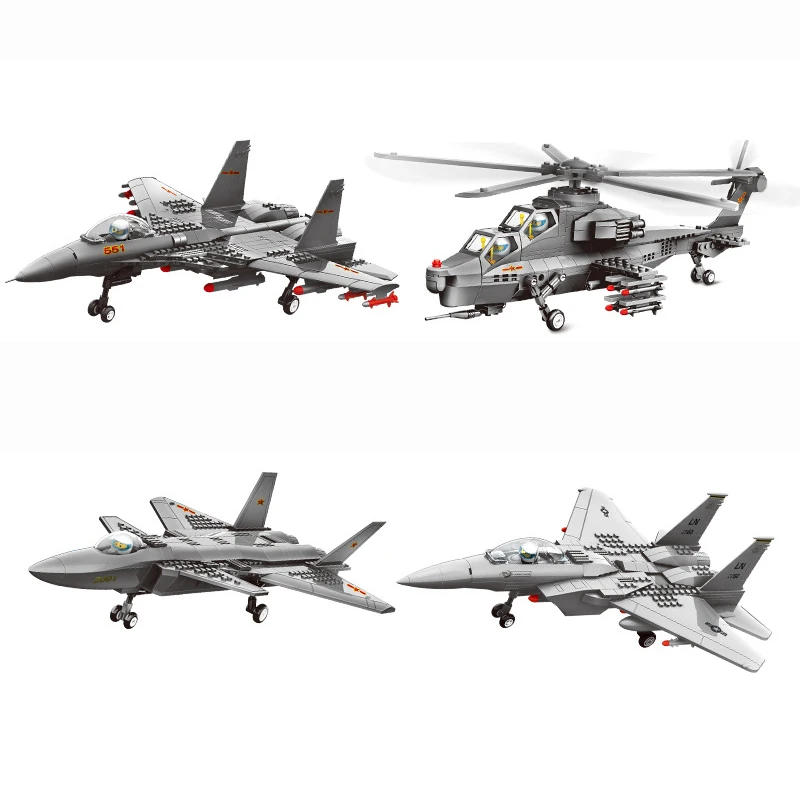 Военная серия образовательные строительные блоки игрушки для детей возраст 6 лет