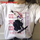 Sk8 бесконечности футболки Женская Футболка harajuku kawaii tumblr японский в винтажном стиле; Повседневная футболка Топы И Футболки в винтажном стиле