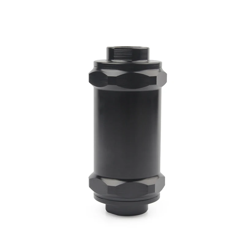 NEW BLACK AN6 / AN8 AN10 Inline Fuel Filter E85 Ethanol With 100 Micron Stainless steel element | Автомобили и мотоциклы