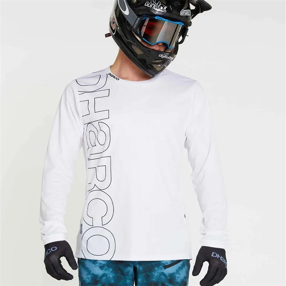 

DHARCO Casual Comfortable Downhill Jersey Mountain Bike Clothing Cycling Jersey Crossmax Shirt Ciclismo Motorcycle Men MTB