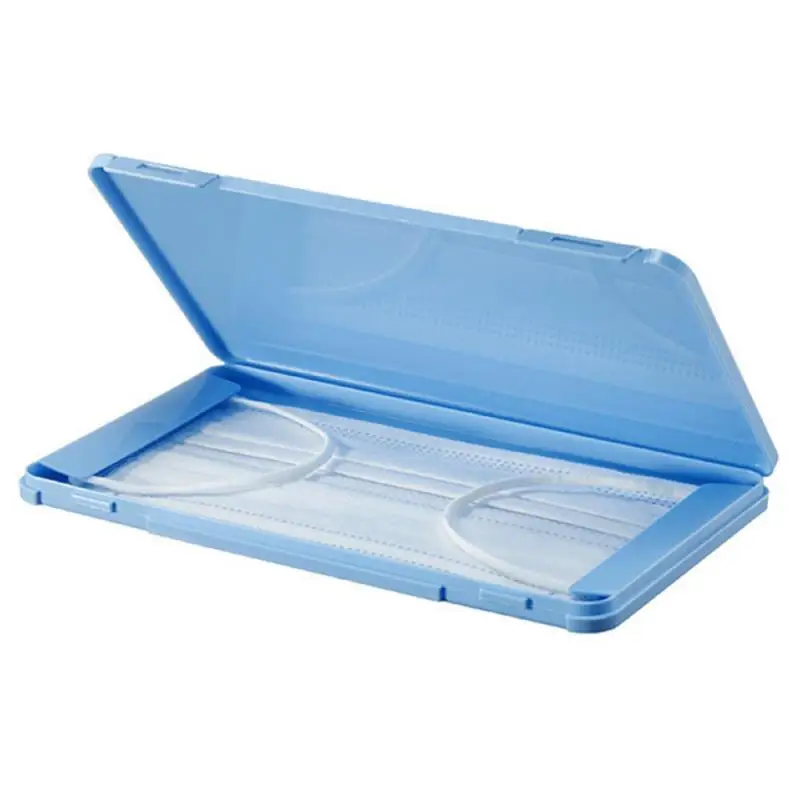 1pc Portable Mouth Mask Case Buckle Storage Seal Box Disposable Face Masks Container Safe Pollution-Free |