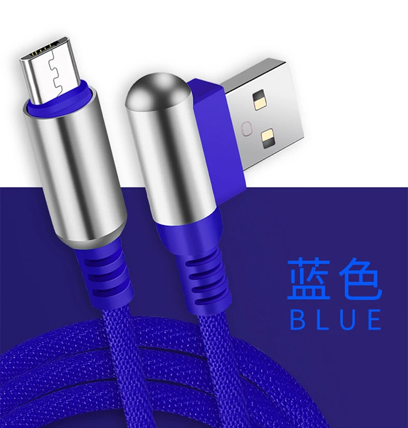 NOHON Bullet USB кабель для передачи данных для Apple Android type-C 90 градусов кабель для быстрой зарядки 2.4A для iPhone 11 Pro Max samsung S10