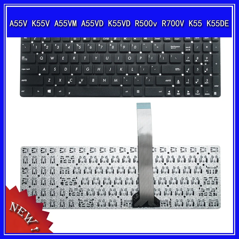 Клавиатура для ноутбука ASUS A55V K55V A55VM A55VD K55VD R500v R700V K55 K55DE сменная - купить по