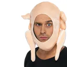 Спасибо, новинка, искусственное платье с рисунком курицы, птицы, таинственного Санты, с подвижной музыкой, плюшевечерние НКА, фестиваль, карнавал