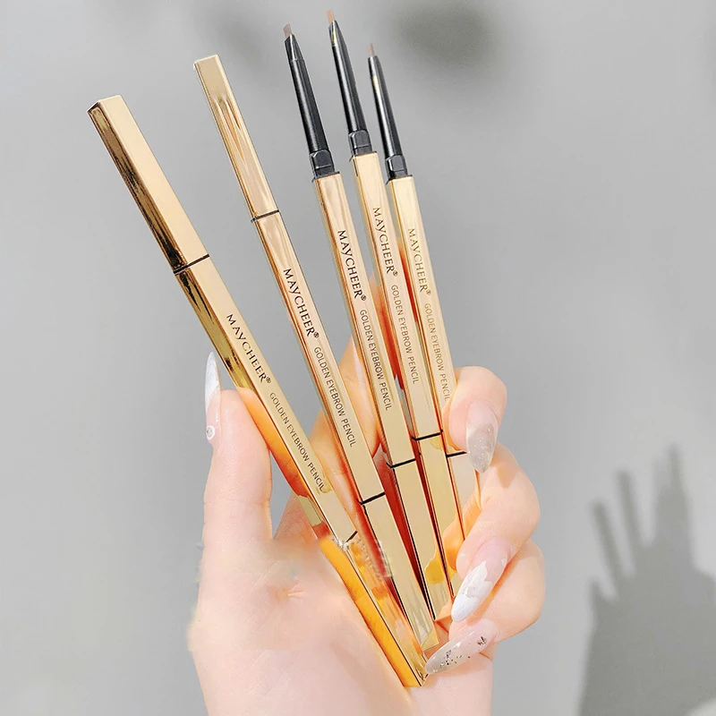

2 In 1 Eyebrow pencil Tips Liquid Eyebrow pen Waterproof Lasting Natural Eye brow Tattoo Makeup Tools