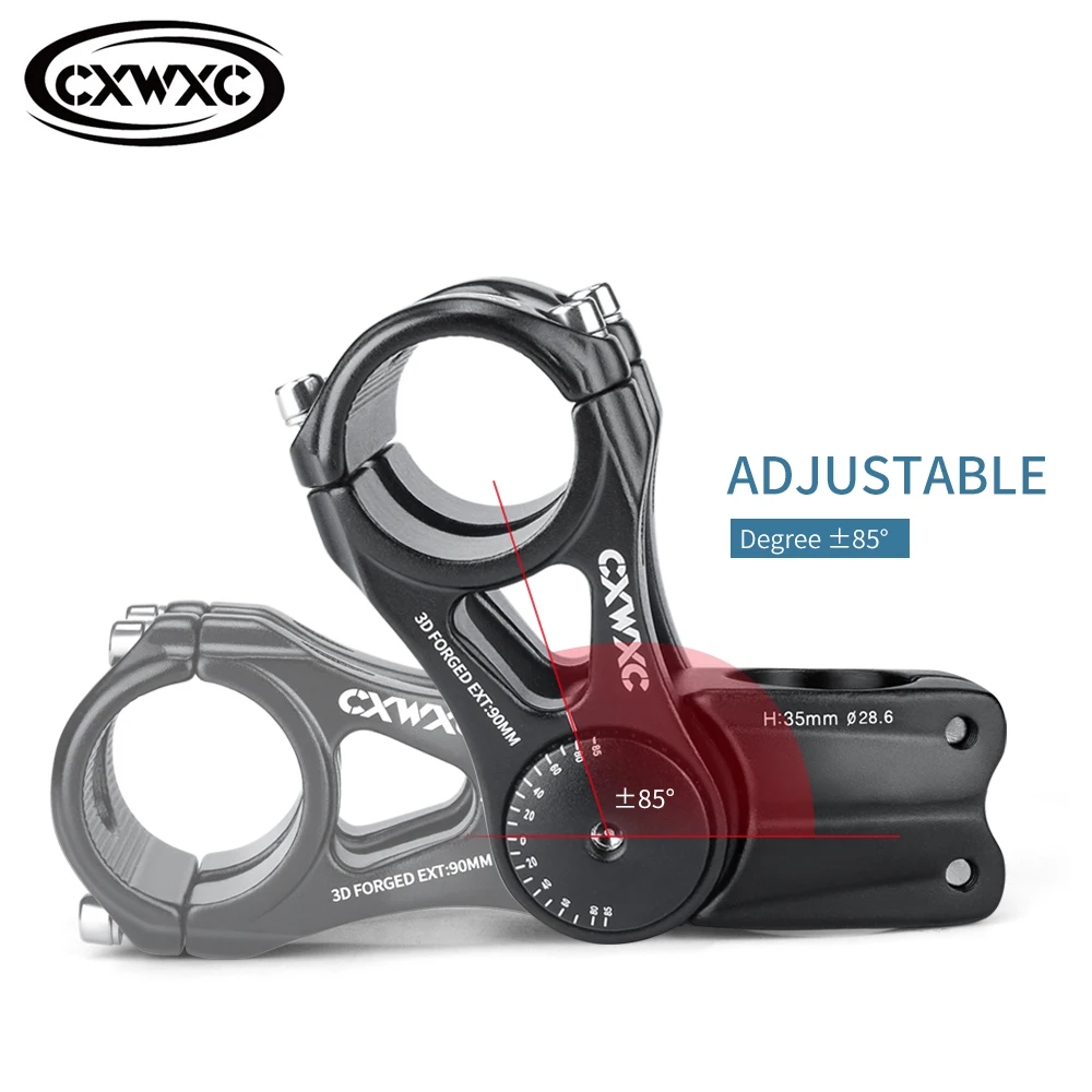 

Регулируемый вынос руля для велосипеда, 90/110/145 мм, из алюминиевого сплава