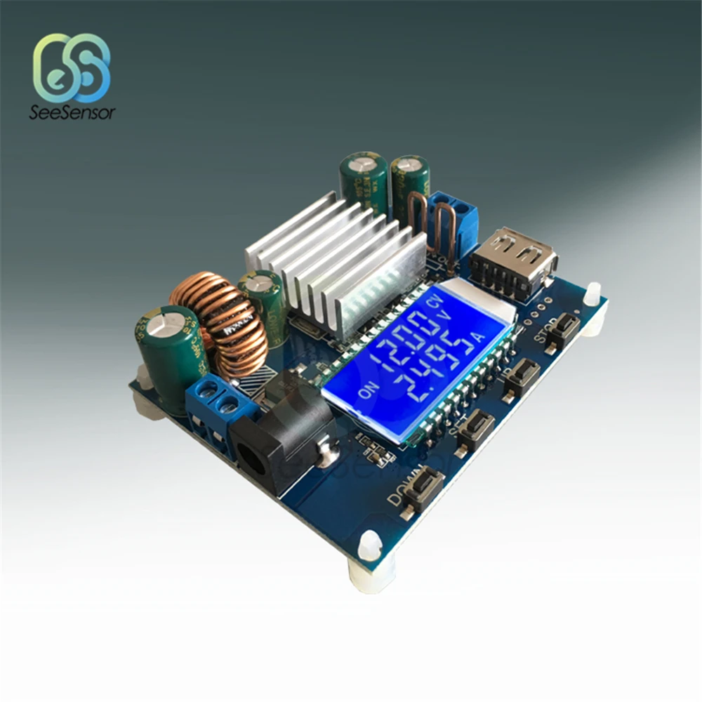 Понижающий преобразователь постоянного тока Регулируемый Модуль питания с