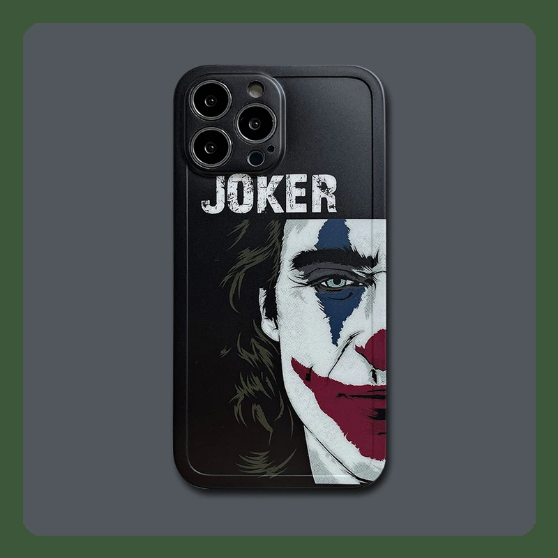 

Personalized Joker silicone phone case for iPhone series