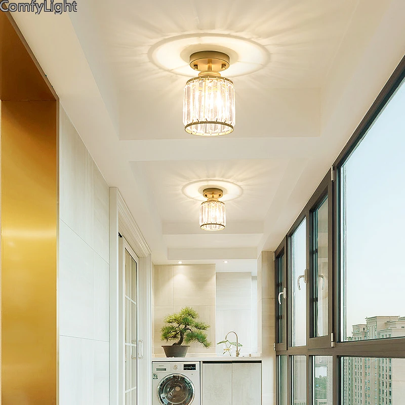 Современные хрустальные светодиодные потолочные светильники люстры для