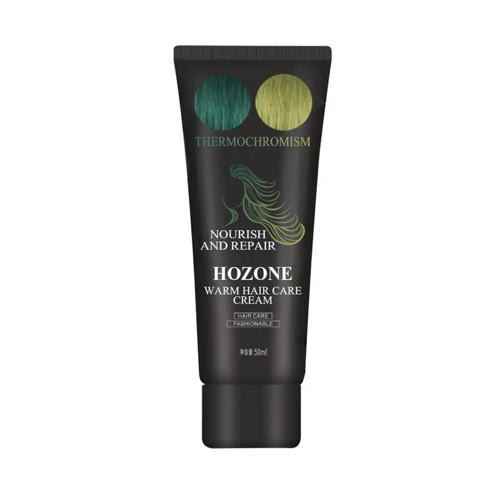 Термохромная меняющая цвет крем чудо-краска волшебный для волос термо